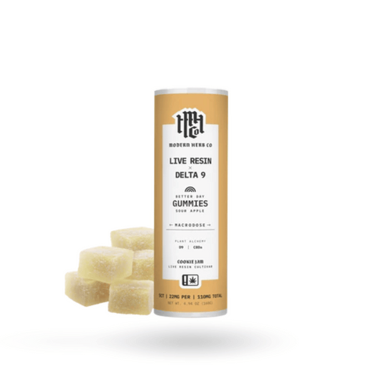 Anytime Sour Apple – Hybrid D9 Gummies | Modern Herb Co.