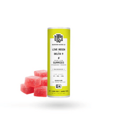 Daytrip Strawberry Rhubarb - D9 Gummies - Sativa